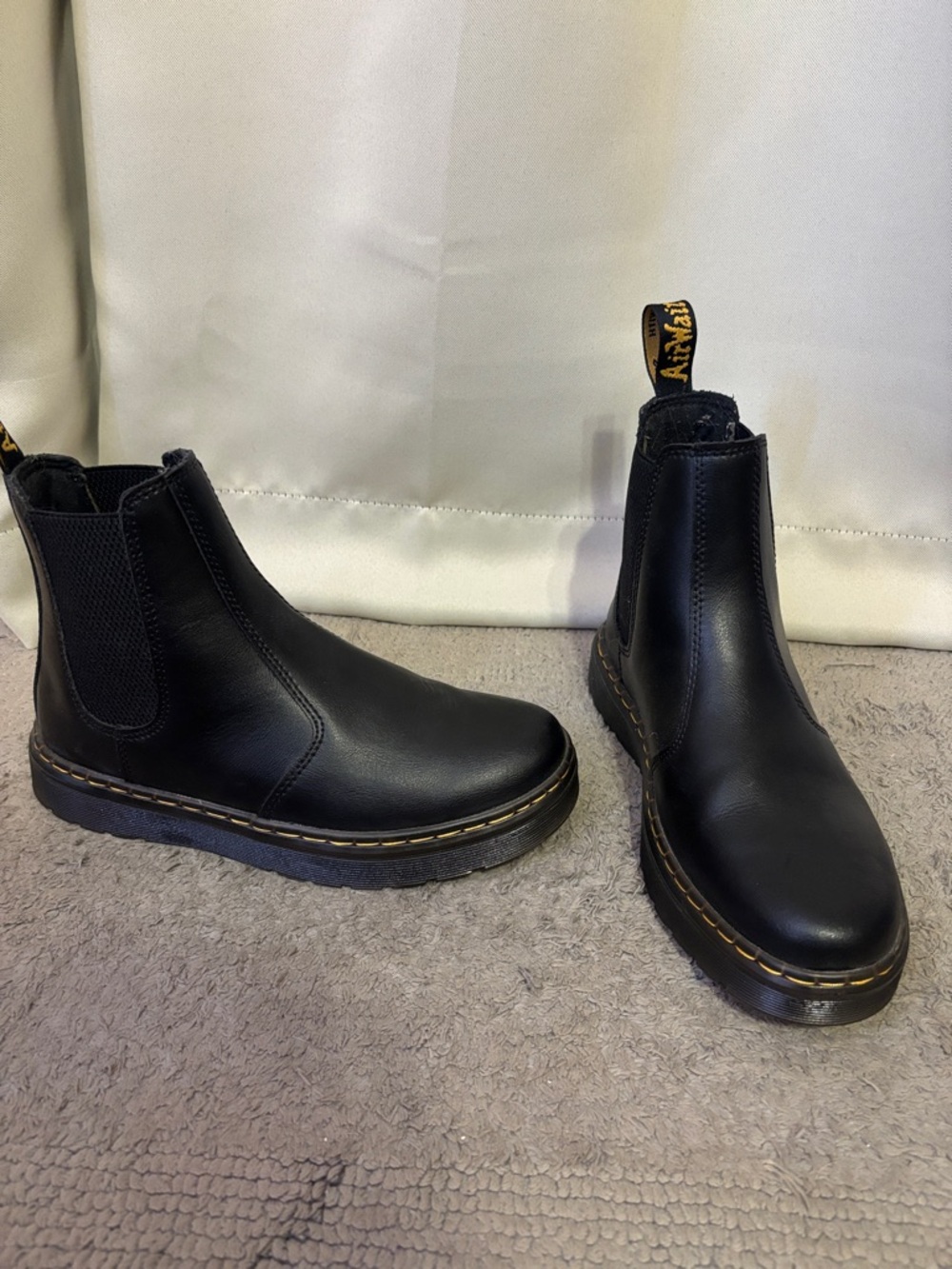 Doc Martens Black Chelsea Ankle Boots